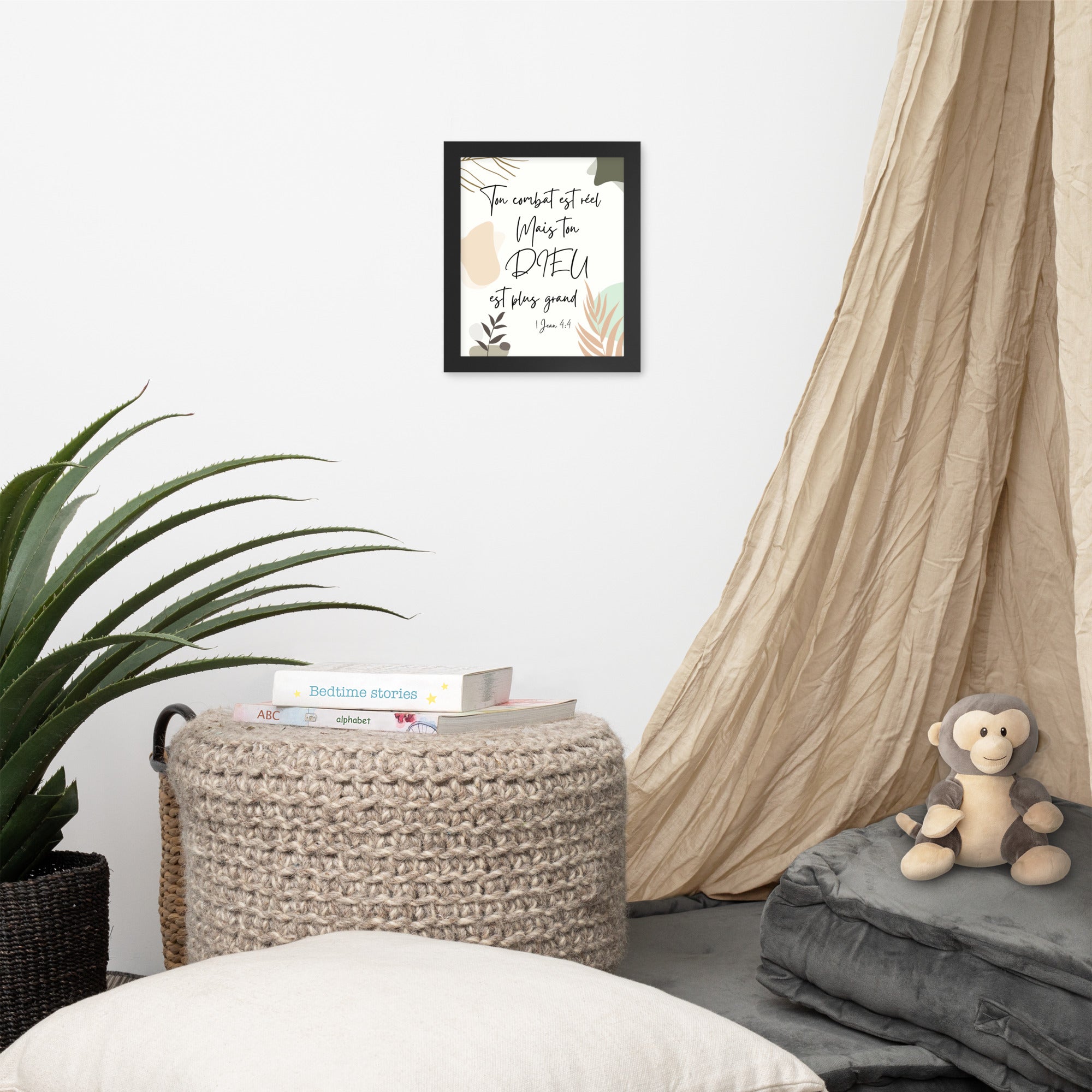 Affiche Encadrée "Ton DIEU est plus grand"