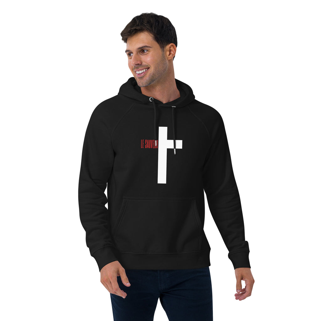 Sweat à capuche écologique "Le Sauveur"
