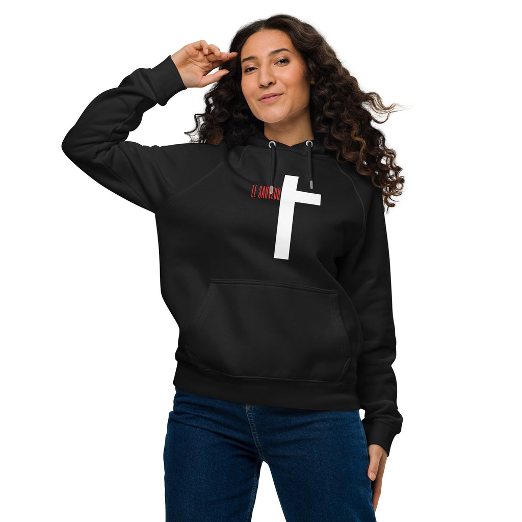 Sweat à capuche écologique "Le Sauveur"