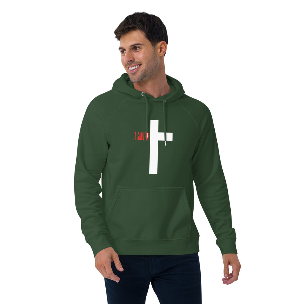 Sweat à capuche écologique "Le Sauveur"