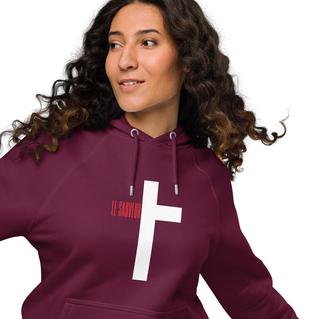 Sweat à capuche écologique "Le Sauveur"