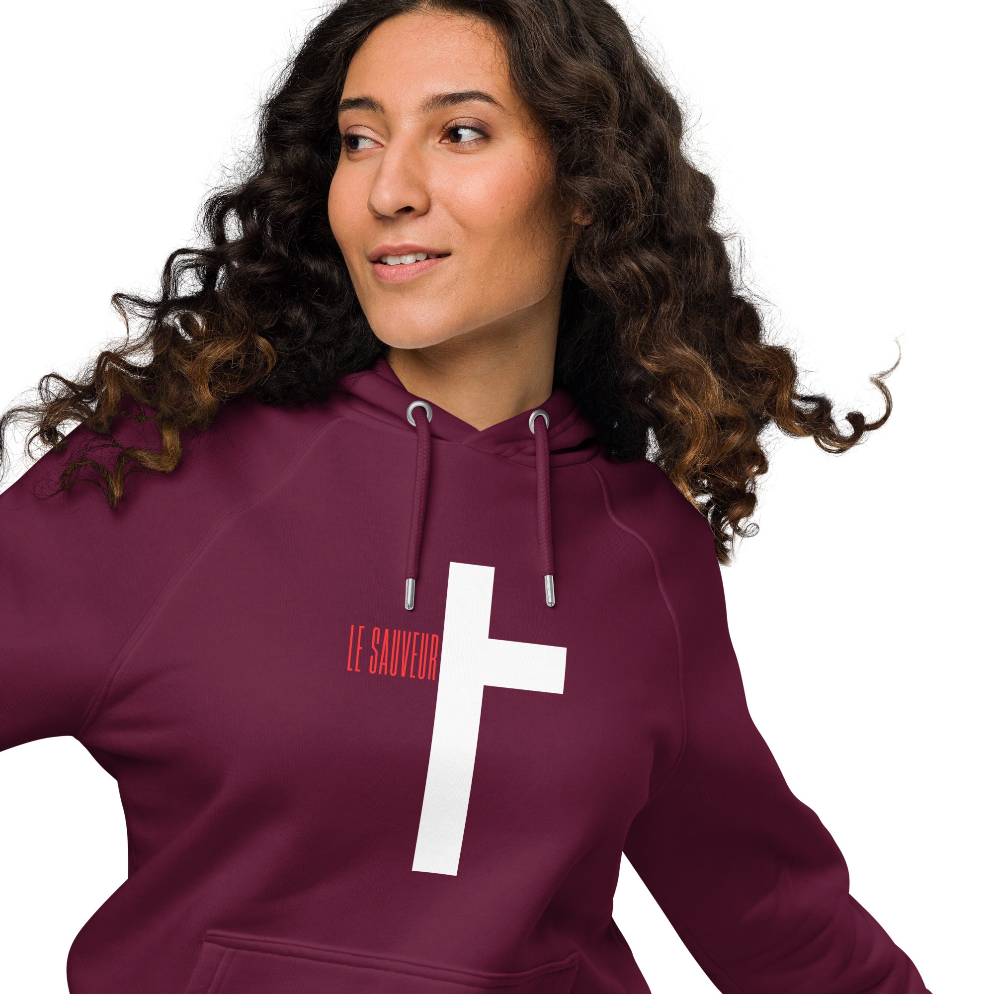 Sweat à capuche écologique "Le Sauveur"