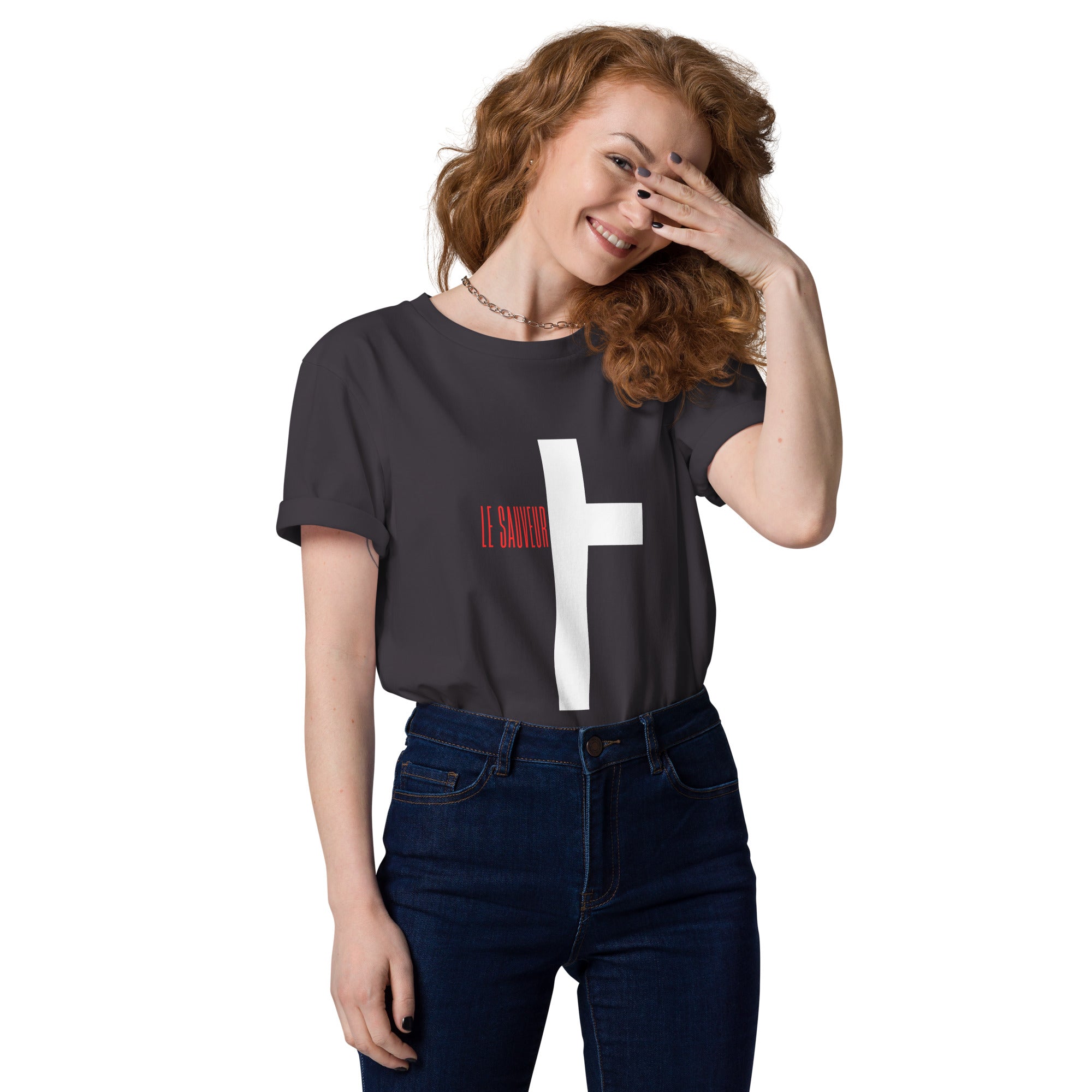 T-shirt "Le Sauveur" en coton bio