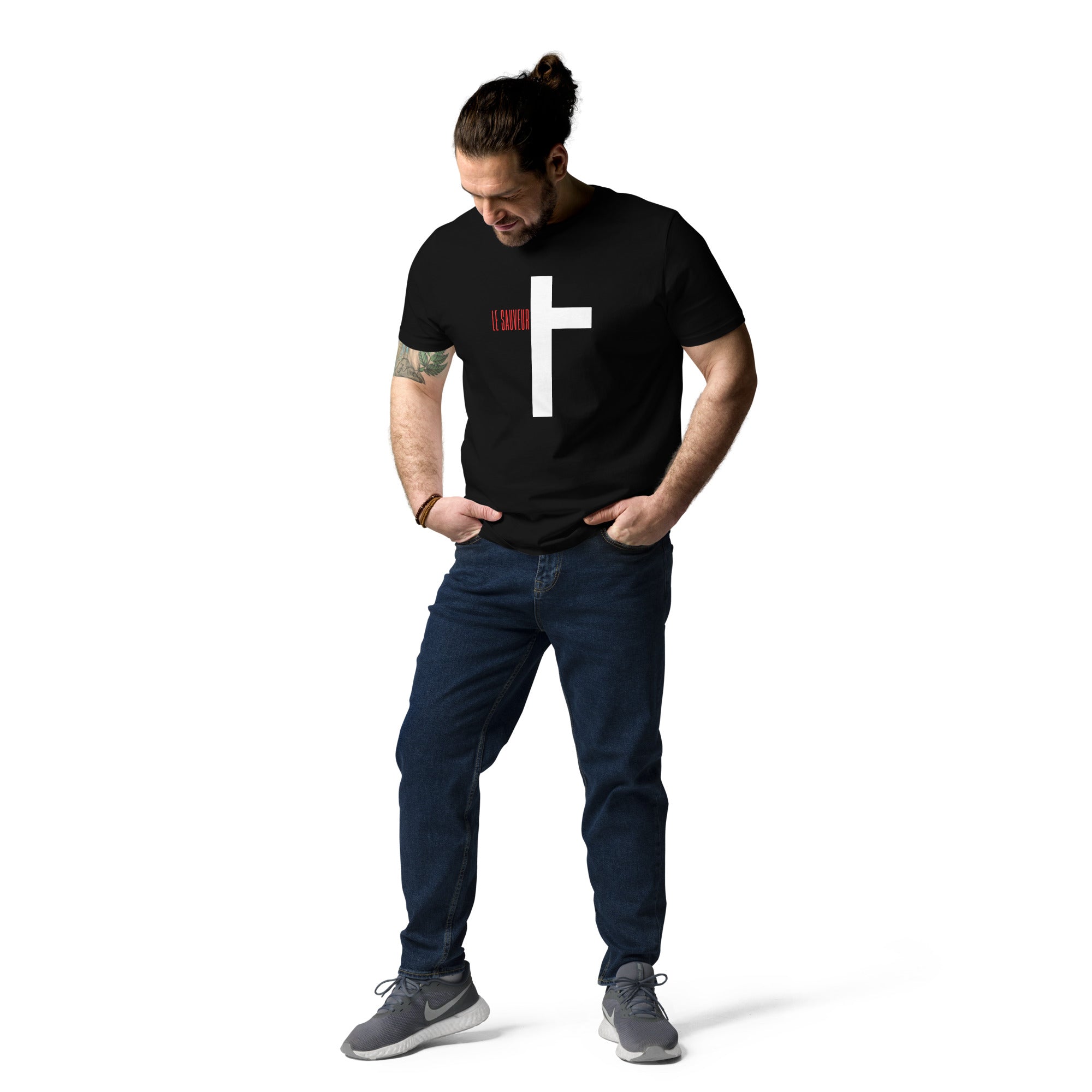 T-shirt "Le Sauveur" en coton bio