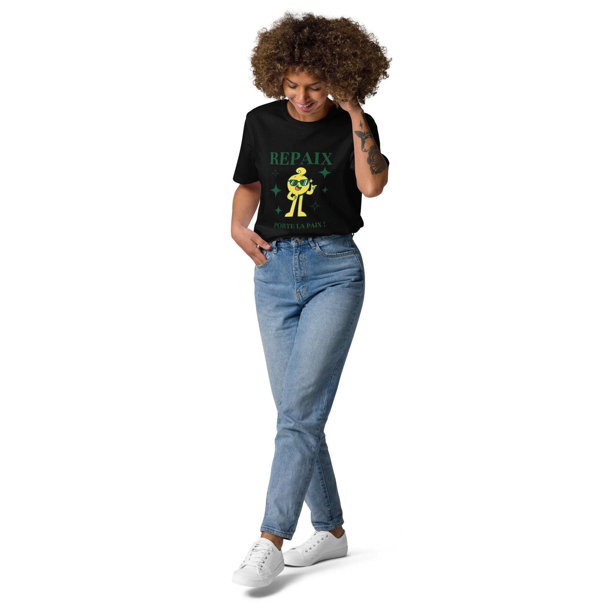 T-shirt "Repaix" en coton bio
