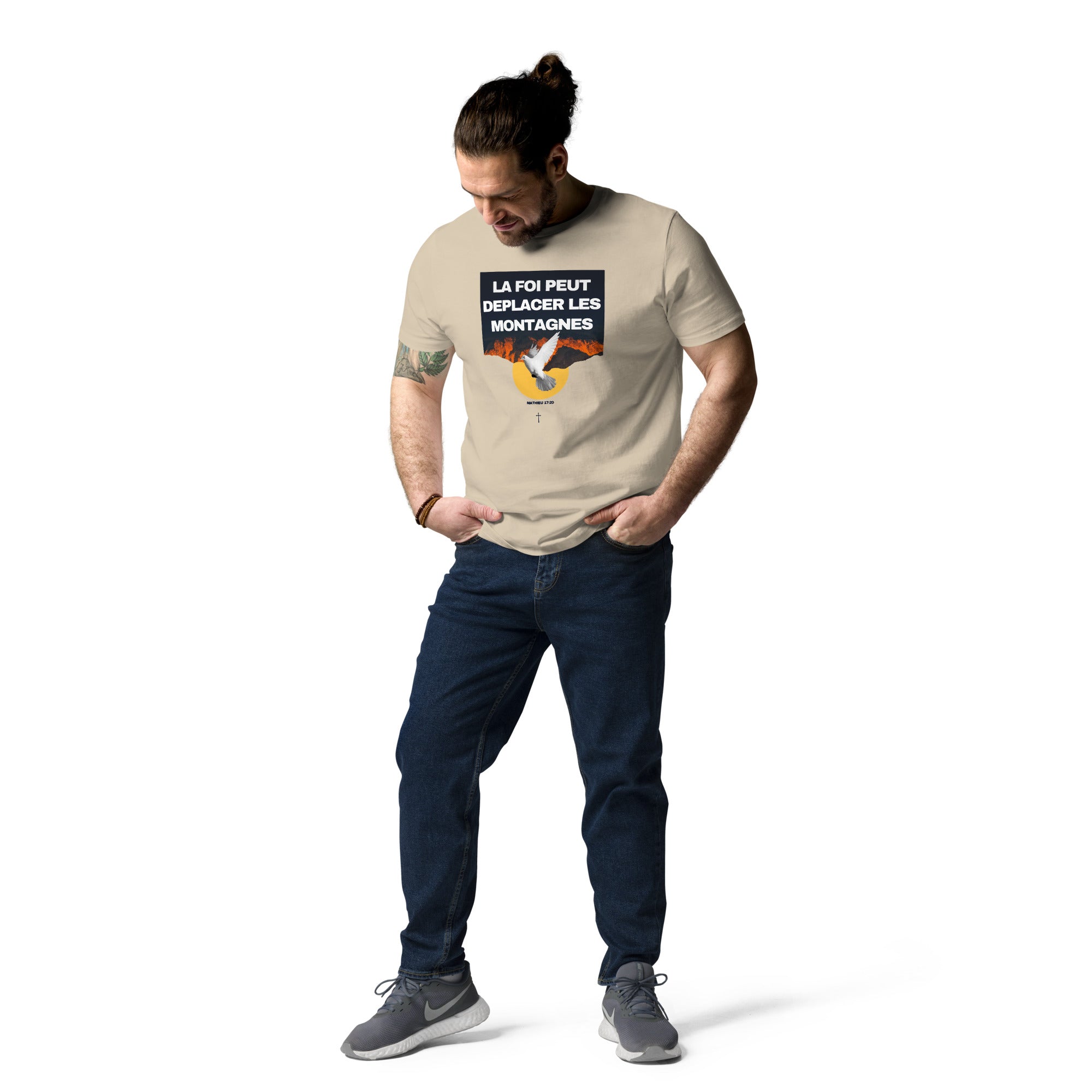 T-shirt "La Foi" en coton bio