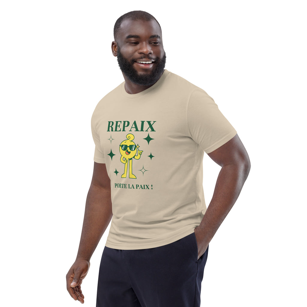 T-shirt "Repaix" en coton bio