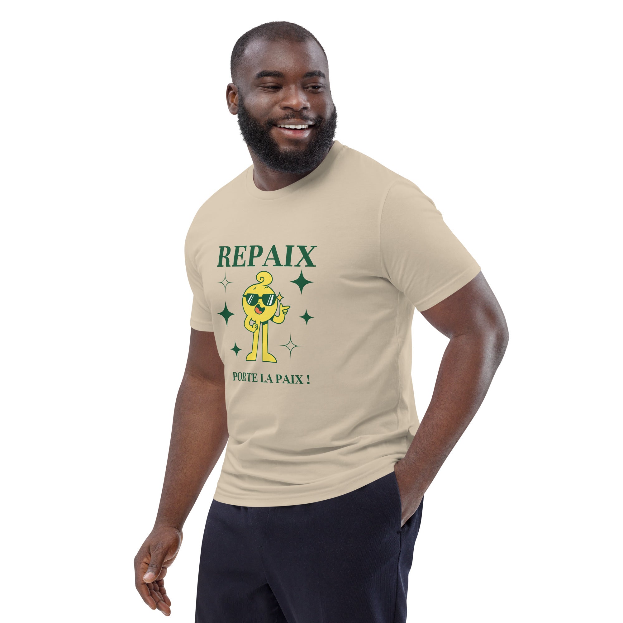 T-shirt "Repaix" en coton bio