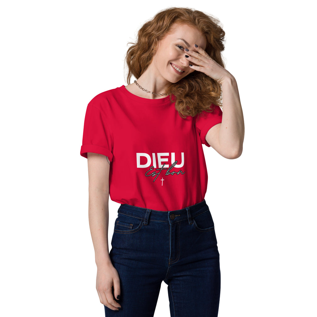 T-shirt "DIEU est bon" en coton bio