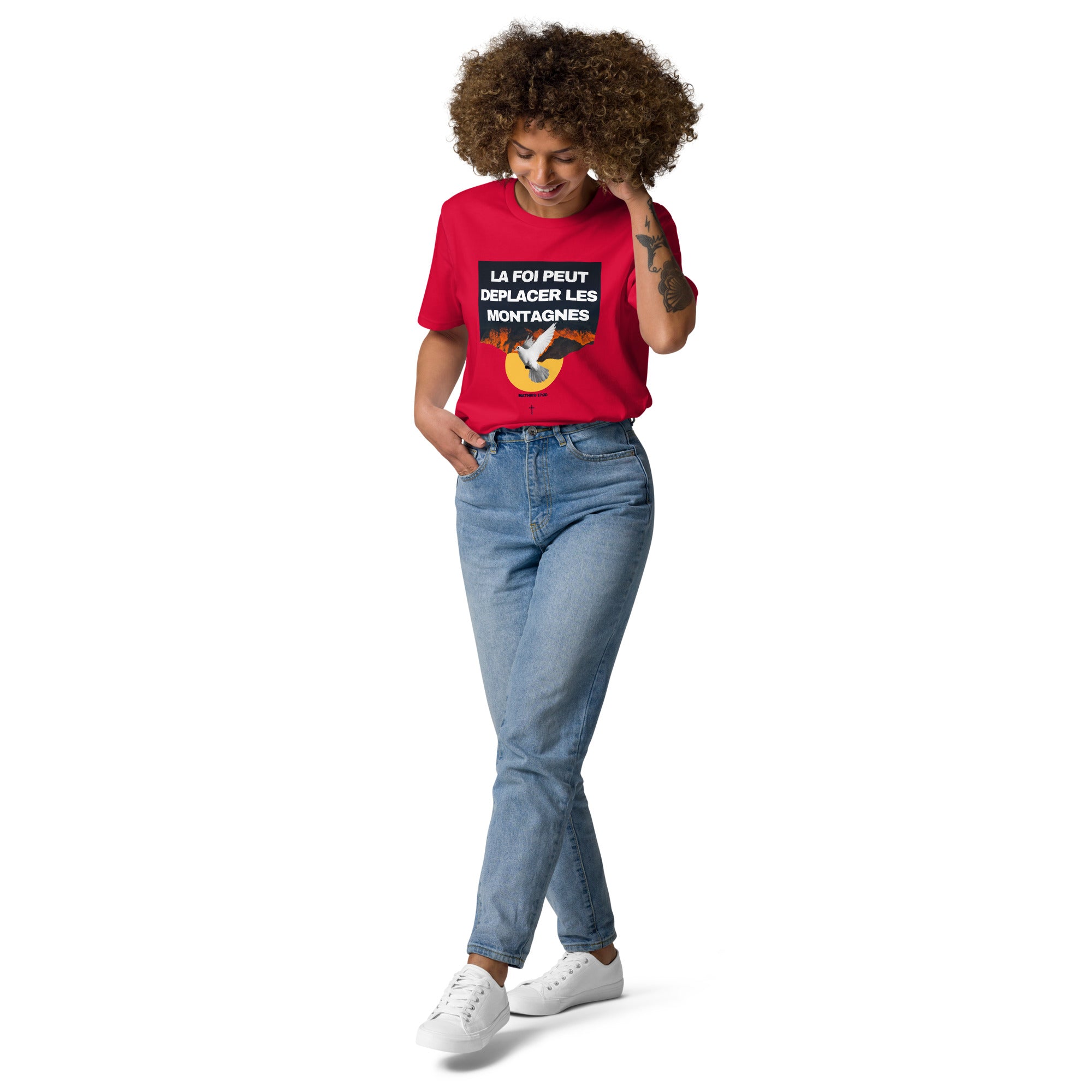 T-shirt "La Foi" en coton bio