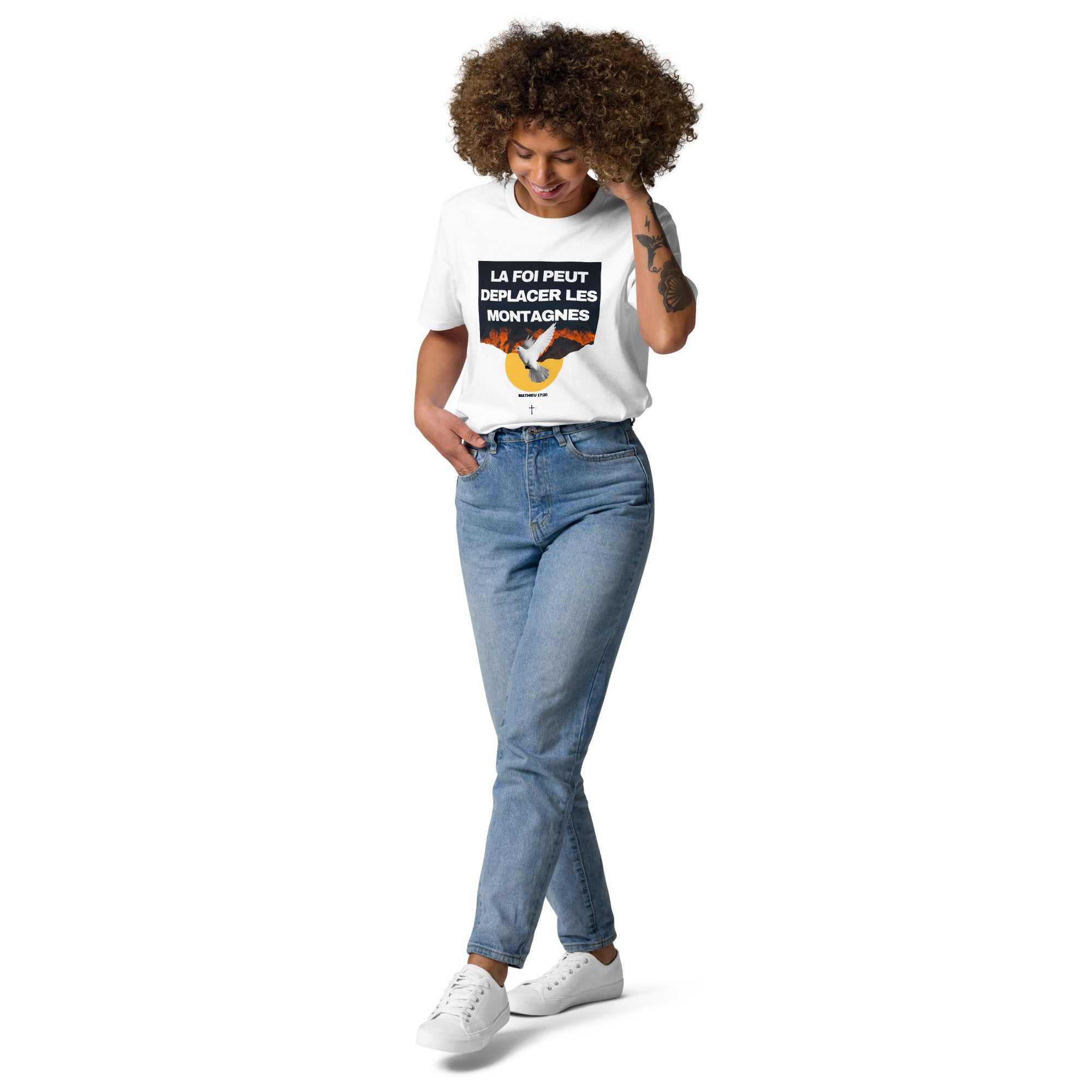 T-shirt "La Foi" en coton bio