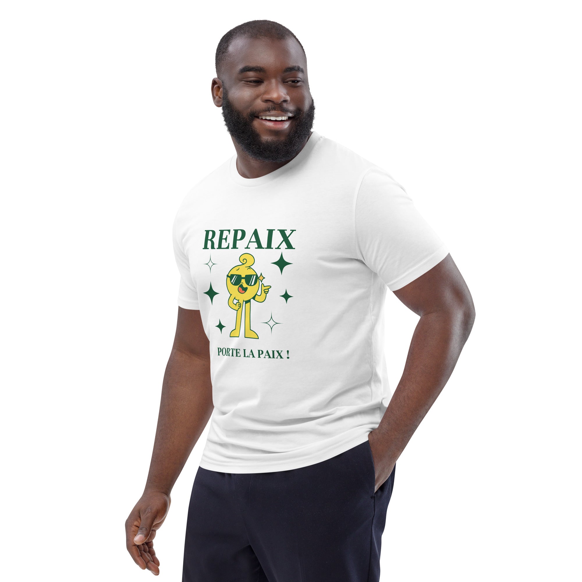 T-shirt "Repaix" en coton bio