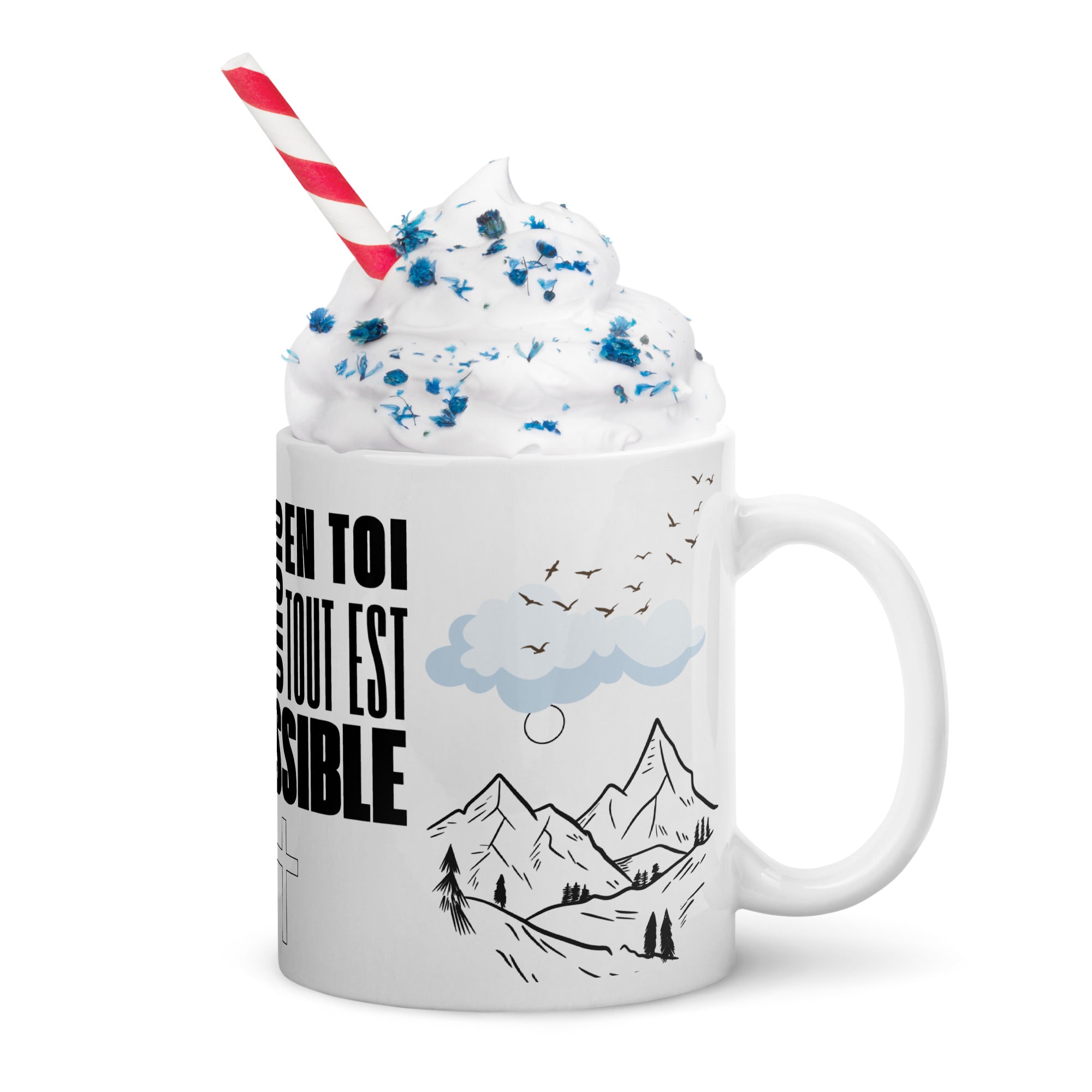 Mug classique "crois en toi"